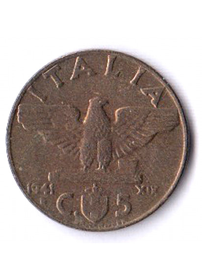 1941 - 5 centesimi Impero Q/Fdc 